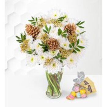 Winter Chrysanthemums & Tea Gift