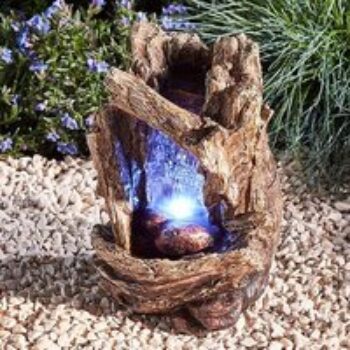 Serenity Table-top Tree Trunk Waterfall Water Feature