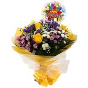 Birthday Balloon & Charm Bouquet