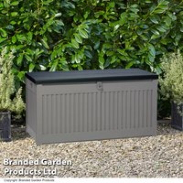 Garden Gear 270-Litre Lockable Garden Storage with Sit on Lid