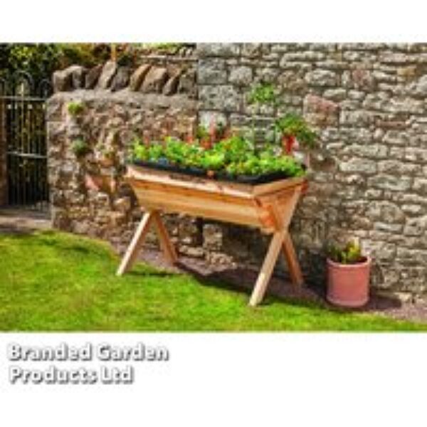 Garden Grow Wooden Planter