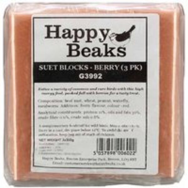 Suet Blocks - Berry (3 Pack)