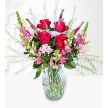 Purely Pink - Letterbox Flowers - Letterbox Flower Delivery - Postbox Flowers - Flowers Through The Letterbox