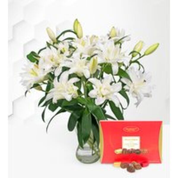 Double-Flowering Lilies with Chocs