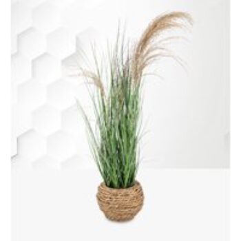 Faux Potted Pampas