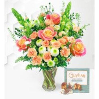 Pink Paradise – Free Chocs – Flower Delivery - Summer Flowers - Birthday Flowers - Next Day Flowers - Free Chocs