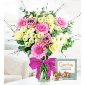 Sent with Love - Free Chocs - Flower Delivery - Next Day Flowers - Flowers UK - Birthday Flowers - Free Chocs