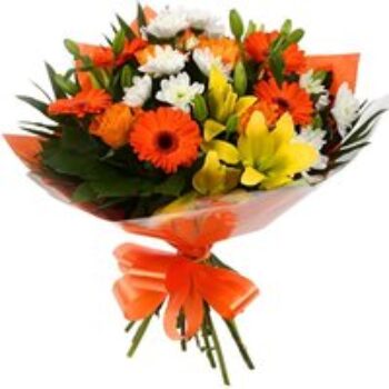 Orange Burst Bouquet