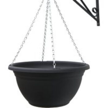 Black Hanging Basket