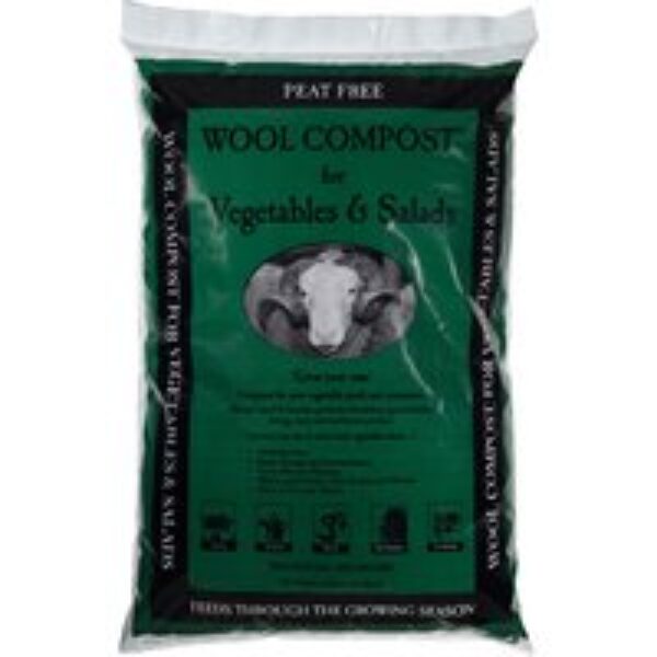 Wool Compost for Veg and Salads