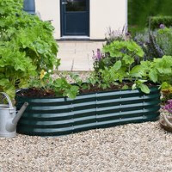 Garden Gear Metal Raised Modular Planter