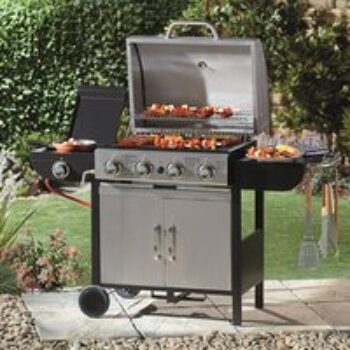 Blazebox 4 + 1 Gas Burner Barbecue