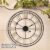 Roman Numeral Garden Wall Clock