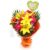 Get Well Balloon & Summer Sun Bouquet