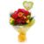 Get Well Balloon & Beauty Blooms Bouquet