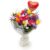 Love You Balloon & Brilliant Blooms Bouquet