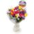 Congratulations Balloon & Brilliant Blooms Bouquet