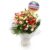 Congratulations Balloon & Multi Coloured Star Bouquet