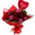 Love You Balloon & Blush Roses Bouquet