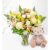 Rose and Freesia with Teddy