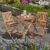 Garden Life Acacia Hardwood Bistro Set