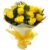 12 Luxury Yellow Roses Bouquet